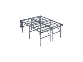 M91X22 Full Foundation 14 in X 53 in X 74 in Better than a Boxspring Gray