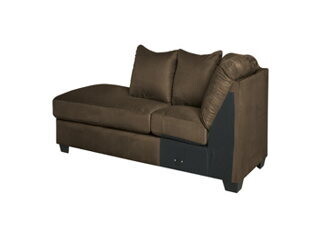 7500416 LAF Corner Chaise 37 in X 34 in X 90 in Darcy Cafe