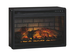 W100-101 Fireplace Insert Infrared 20.13 in X 23.75 in X 8.75 in Entertainment Accessories Black