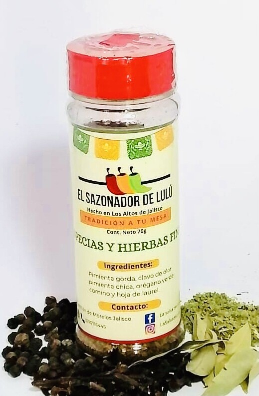 Especias con Hierbas finas