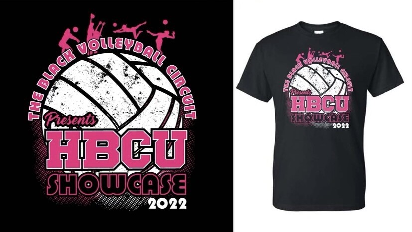 HBCU Showcase 2022 Souvenir Shirt-Black