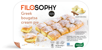 Bougatsa Cream Pie by Filosophy