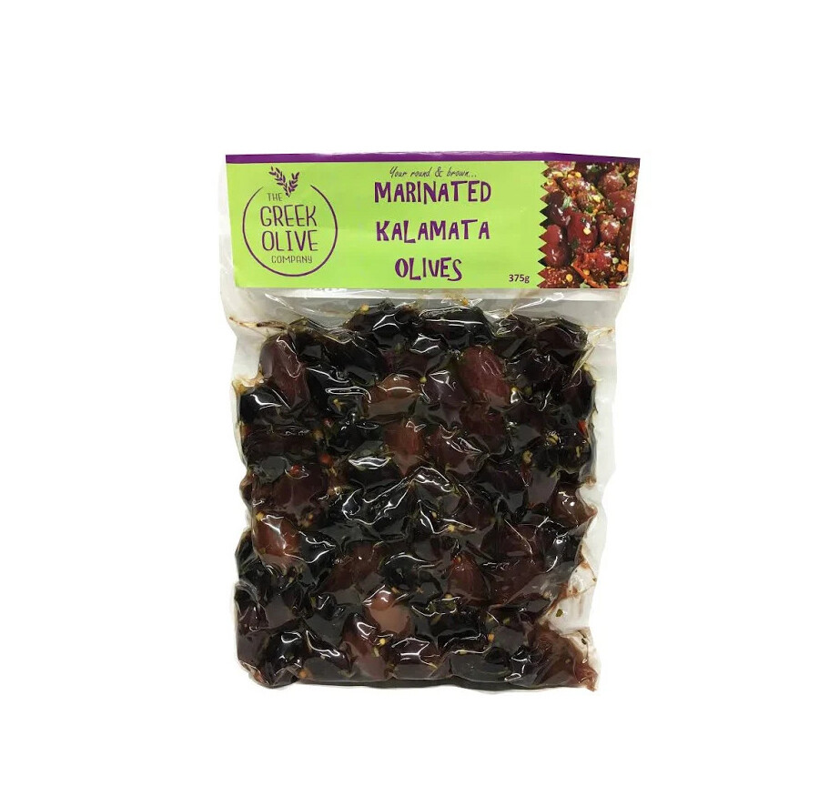Marinated Kalamata Olives - Vacuum Packed