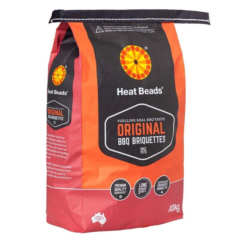 Original BBQ Briquettes (10kg) by Heat Beads