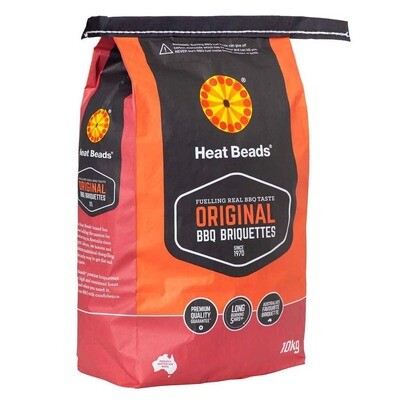 Original BBQ Briquettes (10kg) by Heat Beads