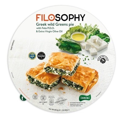 Wild Greens &amp; Feta Pie by Filosophy