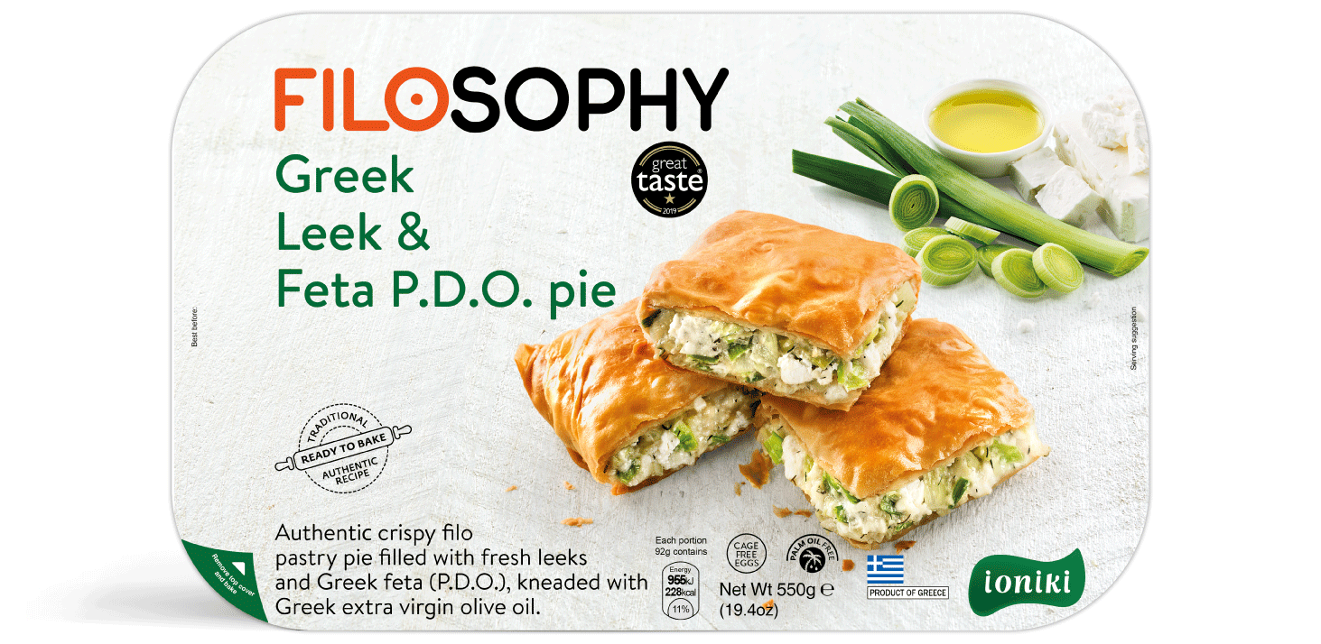 Leek &amp; Feta Pie by Filosophy
