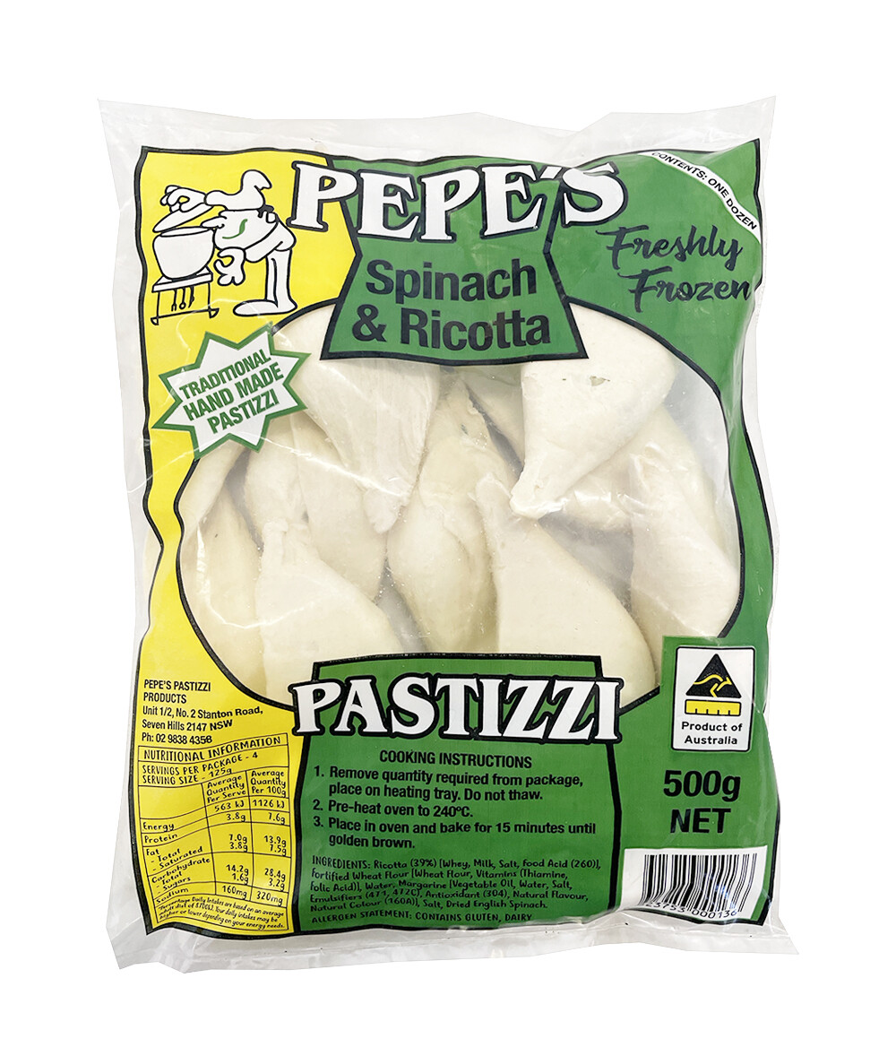 Spinach &amp; Ricotta Pastizzi by Pepe&#39;s