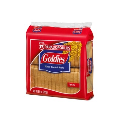 Goldies Wheat Rusks by Papadopoulos