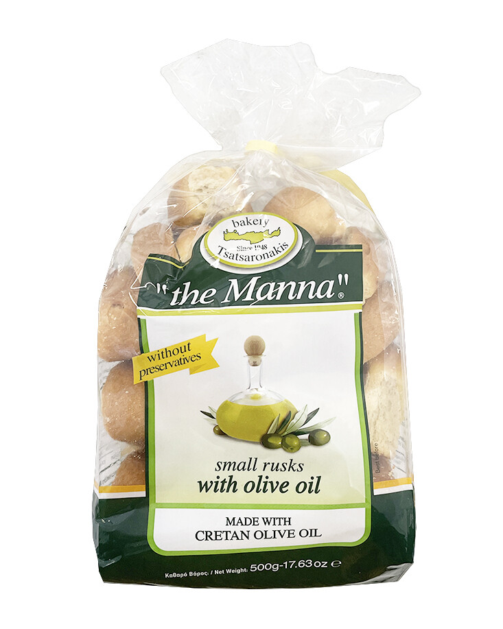 Olive Oil Wheat Rusks (Small) by Manna Bakery