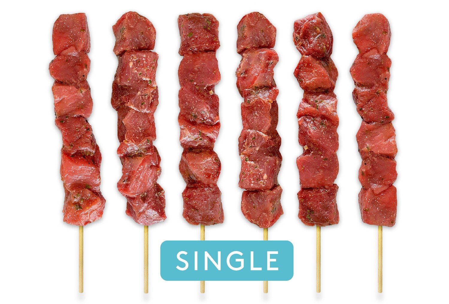 BEEF SOUVLAKI - SINGLE
