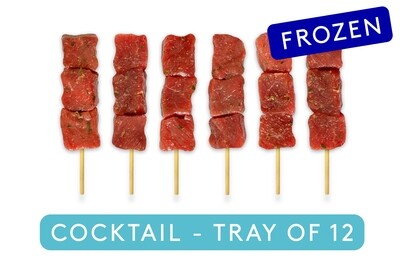 BEEF SOUVLAKI - FROZEN COCKTAIL - 12