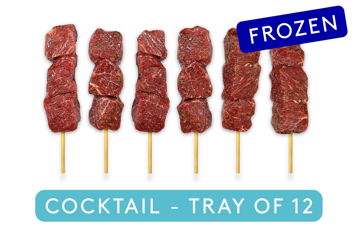 LAMB BACKSTRAP SOUVLAKI - FROZEN COCKTAIL - 12