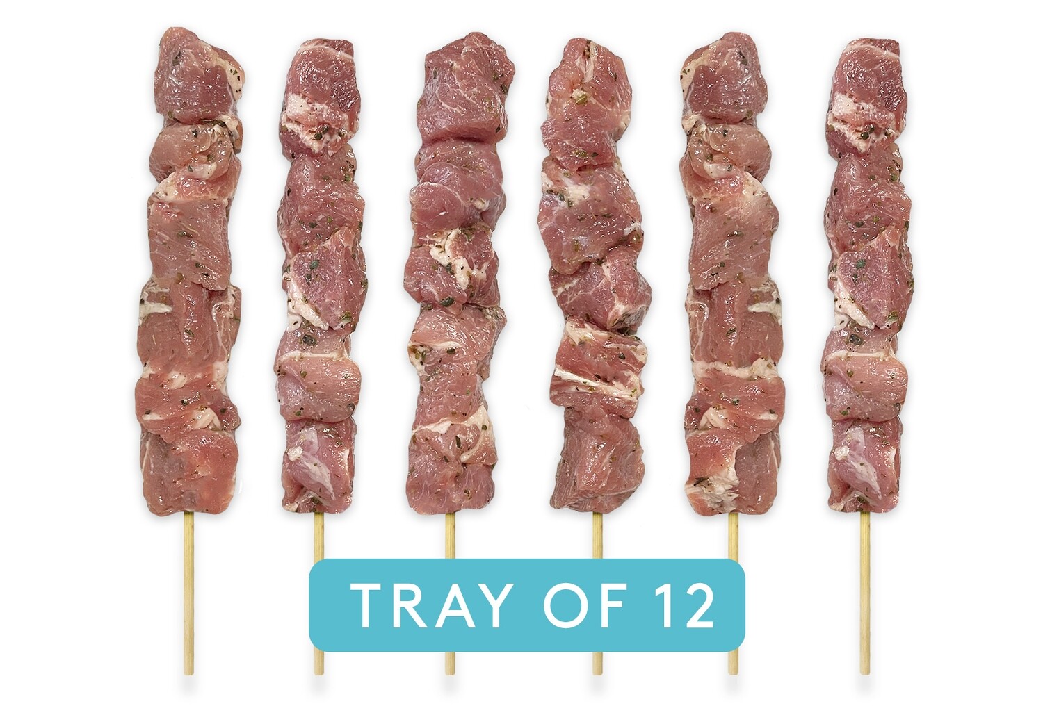 Advanced Souvlaki Pork Souvlaki Box of 24