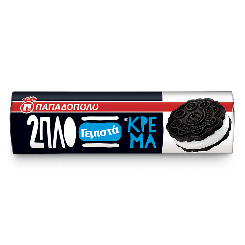 Vanilla Biscuit Sandwiches by Papadopoulos