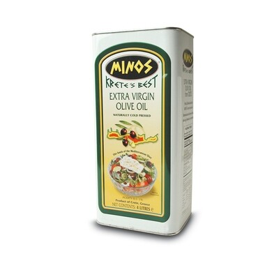 4L Extra Virgin Olive Oil by Minos