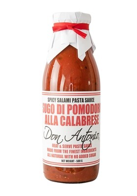 Calabrese (Spicy Salami) Pasta Sauce by Don Antonio