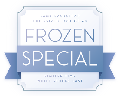 FROZEN SPECIAL - LAMB BACKSTRAP - 48