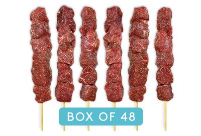 LEG OF LAMB SOUVLAKI - 48