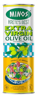 1L Extra Virgin Olive Oil by Minos