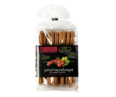 Cookies with Natural Must by Tsanos Bakery