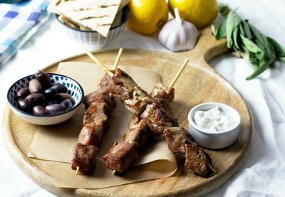 PORK SOUVLAKI