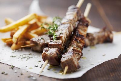 BEEF SOUVLAKI