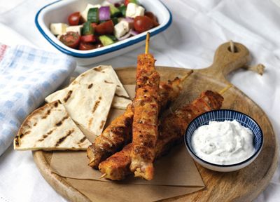 CHICKEN SOUVLAKI