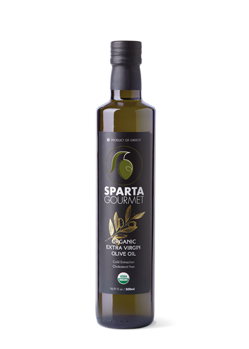 500ml Organic Extra Virgin Olive Oil by Sparta Gourmet