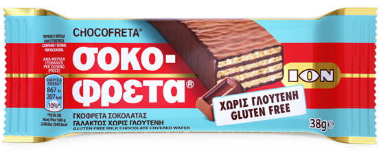 Chocofreta - Milk Chocolate (Gluten Free) by ION
