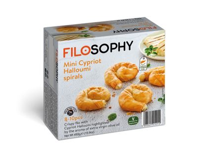 Mini Halloumi Spirals by Filosophy