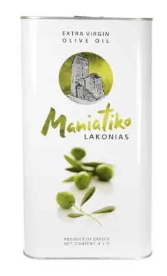 4L Extra Virgin Olive Oil by Maniatiko