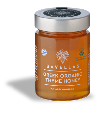 Greek Thyme Organic Honey by Bavellas