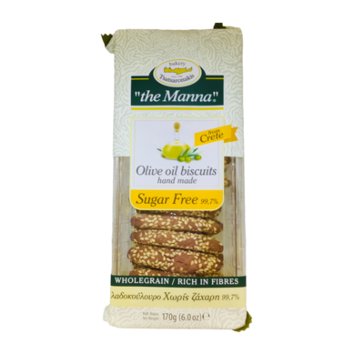 Olive Oil Biscuits - Sugar Free by Manna Bakery
