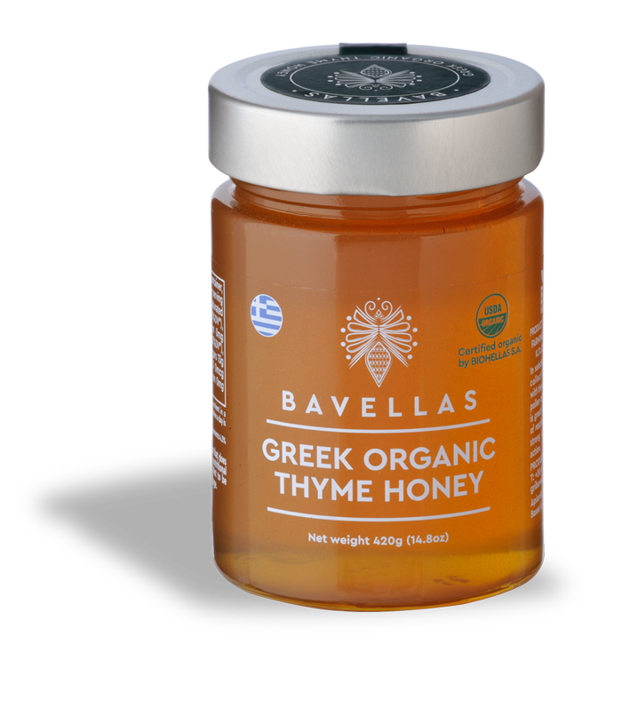 Greek Thyme Organic Honey by Bavellas