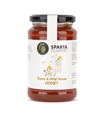 Greek Wildflower &amp; Thyme Honey by Sparta Gourmet