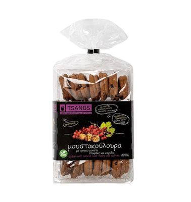 Cookies with Natural Must, Raisins &amp; Walnuts by Tsanos Bakery
