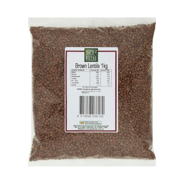 Brown Lentils by Royal Fields