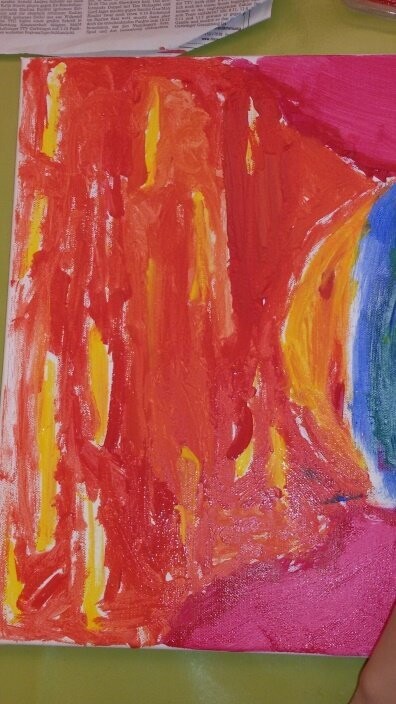 Experiments with paint,    
2 hours,	
dates for groups by arrangement