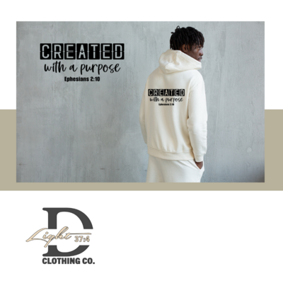 Created with a Purpose- Hoodie/Crew