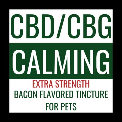 CALMING CBD Oil with CBG For Pets - Extra Strength