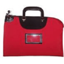 Night Deposit Bag Fire-Resistant with Hard Handles ¬ñ Laminated Nylon - 15"w x 11"h