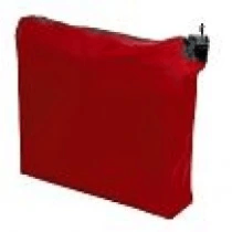 Computer Print Out Bag - Laminated Nylon - 17"w x 14"h x 4"d