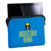 IPad Sleeve with Zipper & Swivel Clip #0761 - Neoprene