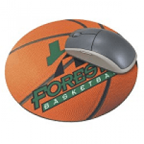 Mousepad - Round #98004MP - Natural Rubber