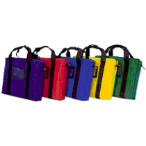 Briefcase-Style Transit Bag - 200D Nylon - 18" x 14" x 4"