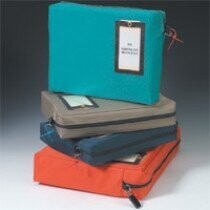 Gusseted Transit Bag - Laminated Nylon - 14" x 11" x 3"