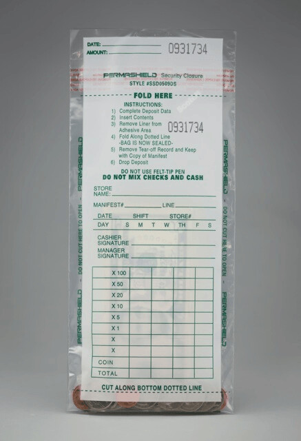 Dropsafe Bags: Clear Plastic