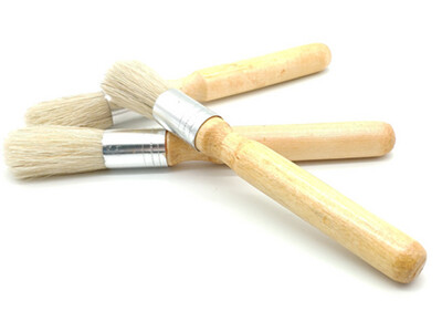 Coffee Grinder Cleaning Brush Wooden Bamboo Color