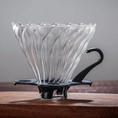 V60 Dripping Funnel Glass with Plastic Handle